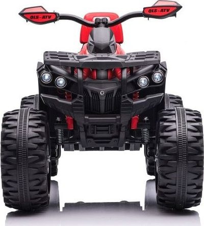 Motor elektrik për kalamoj Lean Cars QLS-3288, 12V, deri 30 kg, i kuq