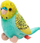 Lodër pelushi Beppe Budgerigar 13955, 13cm, blu e verdhë