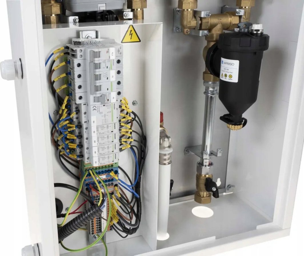 Modul hidraulik Ariston AMB 760, për pompa nxehtësie monoblock, lidhje G1", i bardhë 3