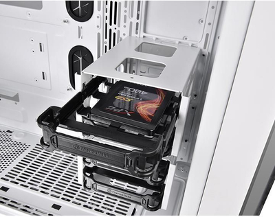 Kasë Thermaltake View 71 TG Snow Edition, Full Tower