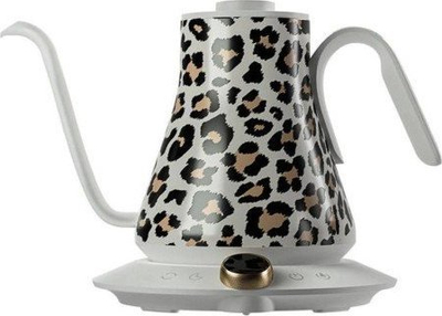 Ibrik elektrik Cocinare Leopard, 0.9L, gooseneck, me kontroll temperature