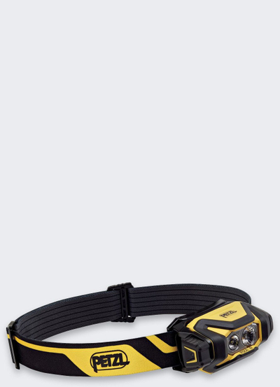Dritë koke Petzl PIXA R E120CA00, 600 lumene, bateri rikarikueshme 1250 mAh, e zezë verdhë