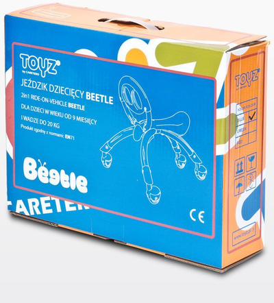 Motor lodër Toyz Ride On Beetle, 2 në 1, deri 20kg, jeshil