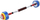 Set shtangash HMS SKC20, 2x10kg, me kuti transporti, gri