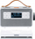 Радио будилник LENCO Senior PDR-065, DAB+ FM, Блуетут, бело сребрена