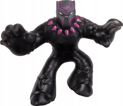 Figurë lodër Heroes of Goo Jit Zu Marvel Black Panther, Goo Shifters, Vibranium Energy Blast, elastike