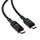 Kabllo karikimi ACEFAST USB C në USB C, 100W 5A, me ekran LED, e zezë