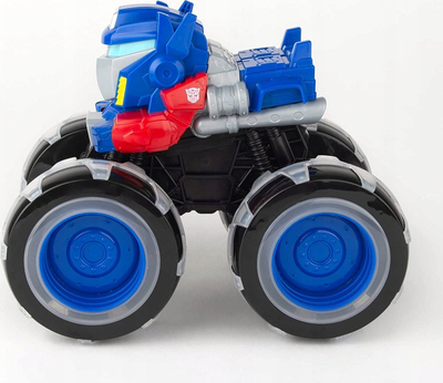Kamion lodër TOMY Transformers Bumblebee Monster Treads, rrota me drita, plastik, i verdhë