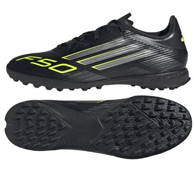 Këpucë futbolli Adidas F50 League TF M JH7725, për tapet artificial, për burra, jeshile