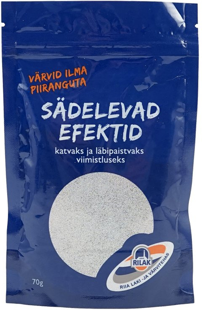 Pigment dekorativ Rilak M0301, efekt me shkëlqim, 70g, argjendtë