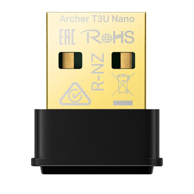 Përshtatës rrjeti TP-LINK Archer T3U Nano, USB, 1.3 GBit/s, i zi