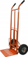 Karrocë dore GEKO, mban deri 200 kg, rrota 350x180 mm, e kuqe