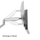 Mbajtëse monitori Brateck LDT63-C024, levizëse, 17"-32", 9 kg