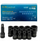 Set çelësa goditës ILOforce IF-4179-5MPB, 1/2", çelik CrMo, 16 copë