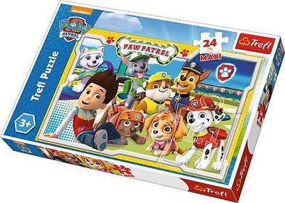 Lojë enigmë Trefl Puzzle Maxi Paw Patrol Happy Team