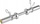 Shufër olimpike Drawbar HMS GOP050, 5 kg, çelik krom