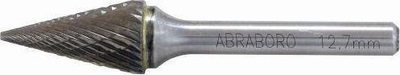 Frezë metalike Abraboro Type M, 6mm, 6.0 x 50/20, kon i mprehtë TCT