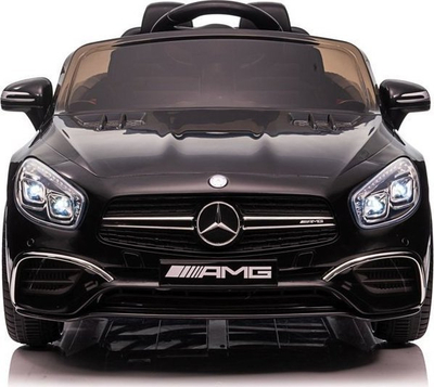 Makina elektrike për fëmijë Lean Cars Mercedes SL65 S, 12V, me telekomandë, e zezë me shkëlqim