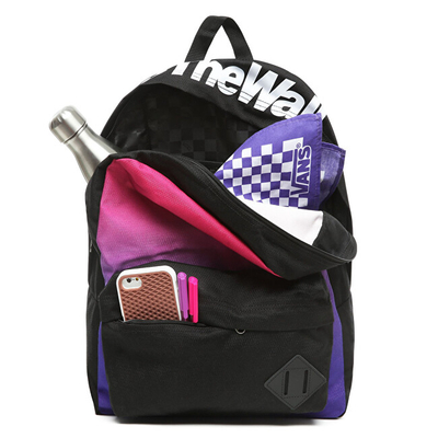 Çantë shpine Vans Old School III VN0A3I6RYML1, vjollcë/zi
