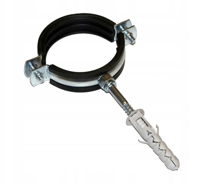 Kapëse tubi Hydroland URG50, 2", me gasket gome, çelik i galvanizum