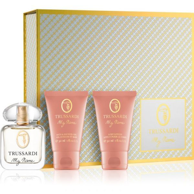 Set Trussardi My Name, parfum 30 ml + losion për trup 30 ml + xhel dushi 30 ml