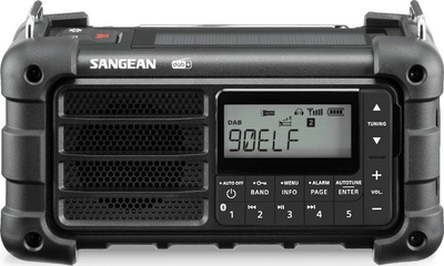 Radio portative Sangean MMR-99, DAB+ FM, IP55, e zezë