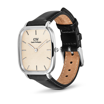 Orë dore Daniel Wellington Marlon Sheffield DW00100813, unisex, e zezë