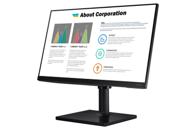 Monitor Samsung F27T452FQR, 27", Full HD, IPS, i zi