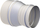 Reduktor oxhaku Jeremias DN 130 mm në DN 120 mm, metalik, gri