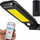Llambë muri LTC Solar, 30W, 2000lm, 2400mAh, e zezë