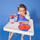 Gotë trajnimi b.box Superman, me pipë, 240 ml, blu kuqe