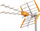 Antene TV Televes V+ MIX Active, DVB T2, LTE 700, e bardhë