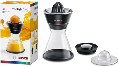 Shtrydhëse agrumesh Bosch VitaStyle Citro MCP72GPB, 40W, karafë qelqi, e zezë
