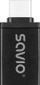 Adapter USB Savio AK-80, USB-A 3.1 në USB-C 3.1, OTG, i zi
