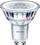 Llambë LED Philips GU10 3.5W, 275lm 4000K, xham transparent, set 2 copë