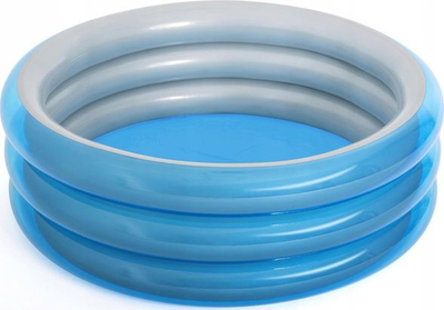 Pishinë me ajër Bestway Inflatable Pool 51042, 170 cm, rrumbullake, blu metalike