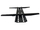Ѕиден држач за телевизор Tracer Wall Mount, 37"-80", VESA 600x400, метал, црн