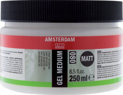 Medium akrilik Amsterdam Gel Matte, 250ml, i tejdukshëm