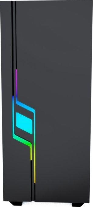 Kasë kompjuteri Gembird Fornax 2000 RGB (CCC-FC-2000), e zezë