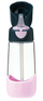 Shishe uji për fëmijë b.box Tritan Straw Bottle, 450ml, me pipë, strawberry shake