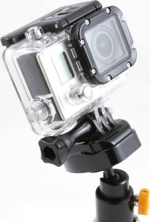 Adapter trekëmbëshi Xrec Tripod Mount me pllakë Quick Release, për GoPro Hero dhe SJCAM