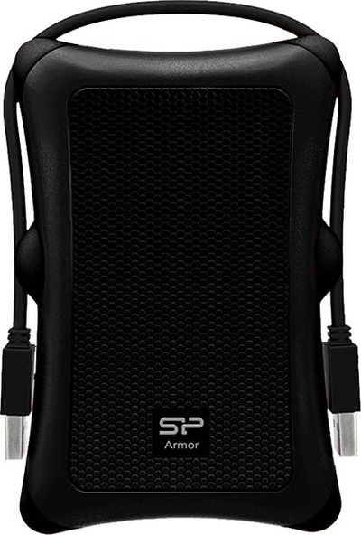 Hard disk i jashtëm HDD Silicon Power Armor A30, 1TB, i zi