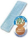 Kokë zëvendësuese mopi Leifheit Clean Twist Combi Extra Soft, për parket dhe laminat, blu