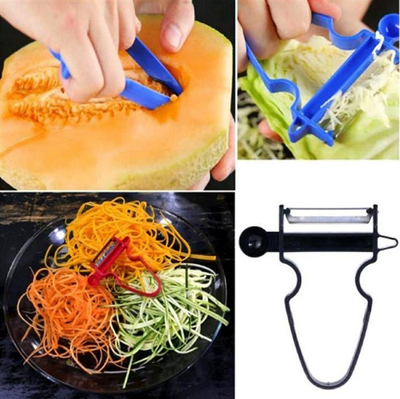 Qërues për perime dhe fruta Home Appliances AG317B, 3 copë