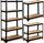 Raft metalik Bauerkraft 180x90x40 cm, 5 rafte, i zi