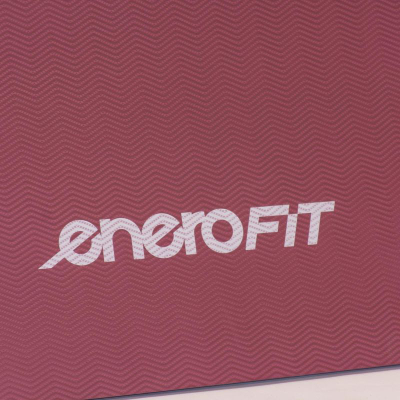 Tapet fitnesi Enero Fit, 140x60x1.5 cm, me vrima, magenta gri