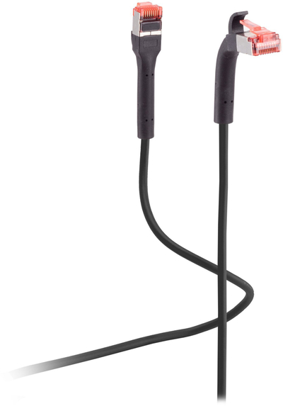 Kabllo rrjeti Shiverpeaks Flexline FL31-29025, 1m, Cat6a, e zezë