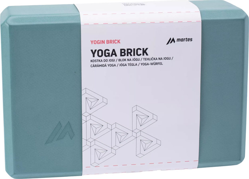 Bllok joge MARTES YOGIN BRICK M000280572, i lehtë, material shkumë, portokalli