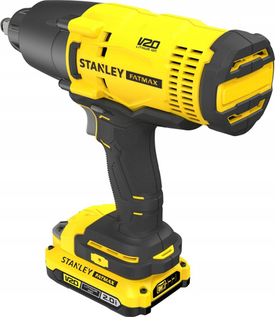 Çelës goditës me bateri Stanley FATMAX SFMCF900B, 18V, 475Nm 1/2", i verdhë