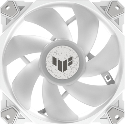 Set ftohësish Asus TUF Gaming TF120 ARGB, 3 copë, të bardhë